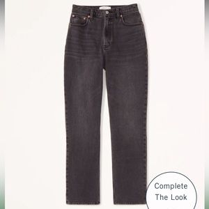 A&F Ultra high rise 90s straight
